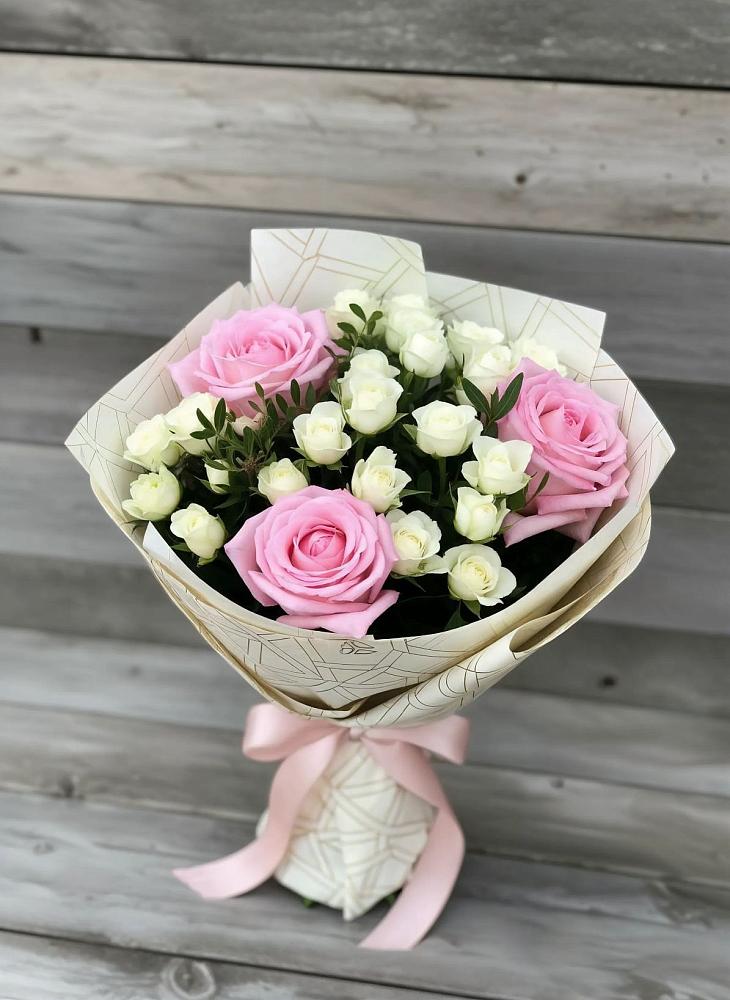 Букет цветов из: Розы в Кумылженской