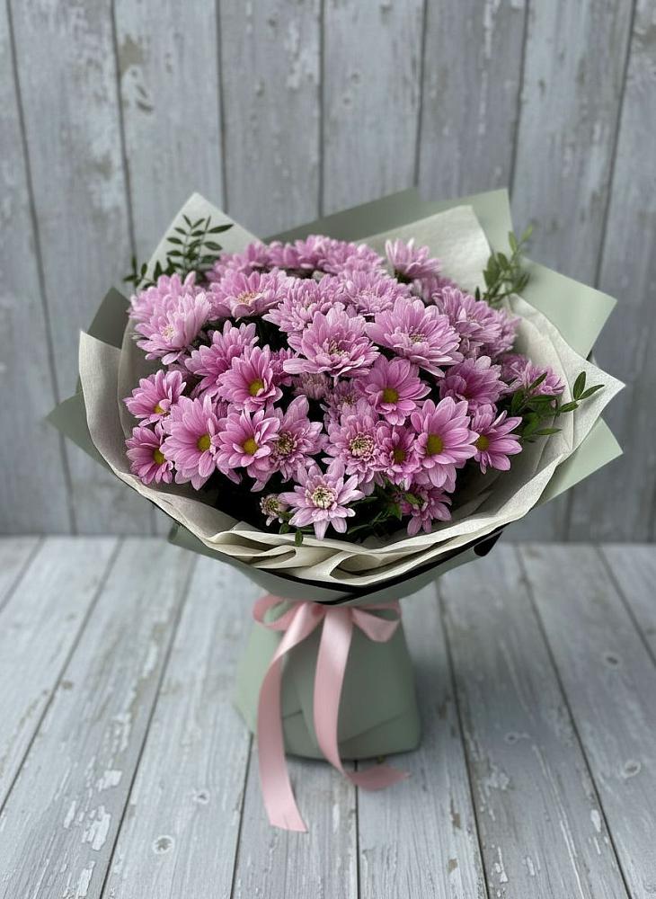 Букет цветов из: Хризантемы в Кумылженской