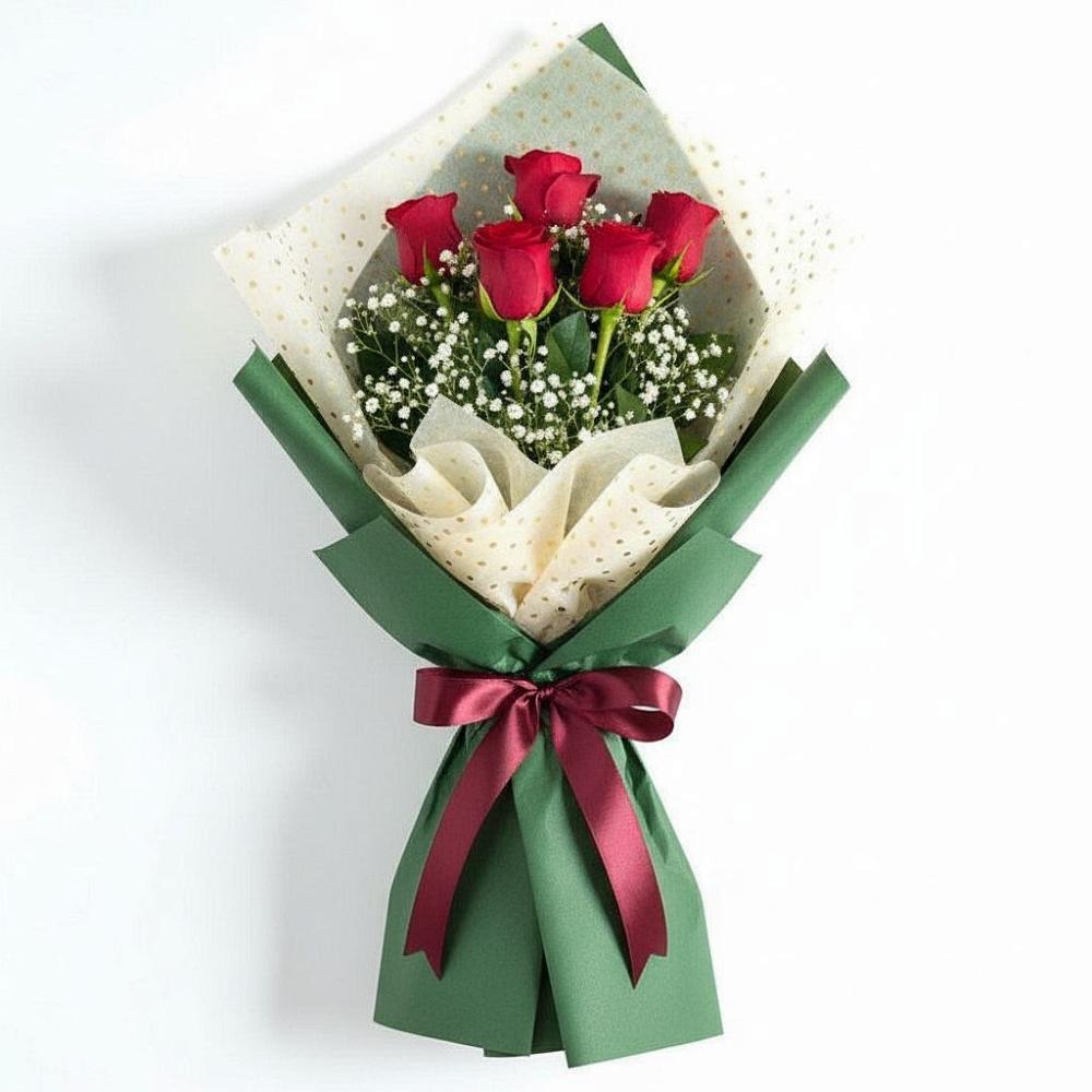 Букет цветов из: Розы в Кумылженской