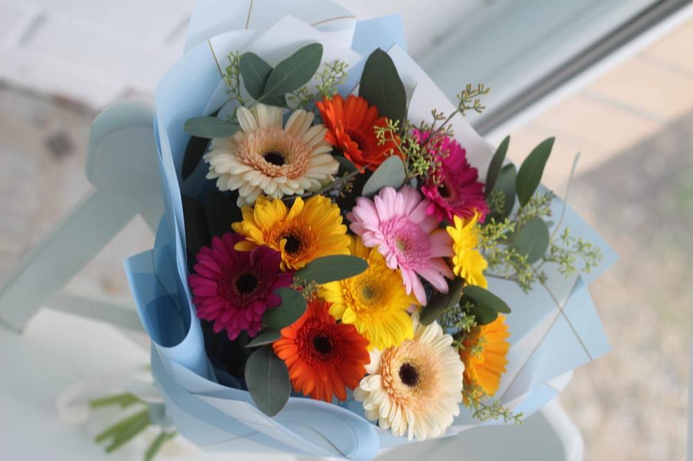 Букет цветов из: Герберы в Кумылженской