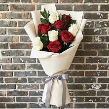 Букет цветов из:  Розы #REPLACE_PRED# Кумылженской