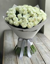Букет 35 Белых роз в Кумылженской