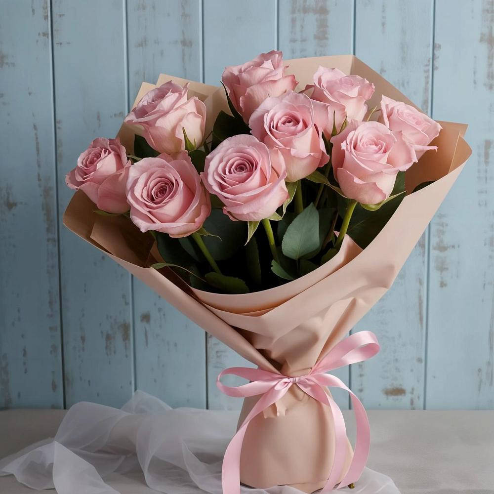 Букет цветов из: Розы в Кумылженской