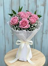 Букет цветов из:  Розы #REPLACE_PRED# Кумылженской