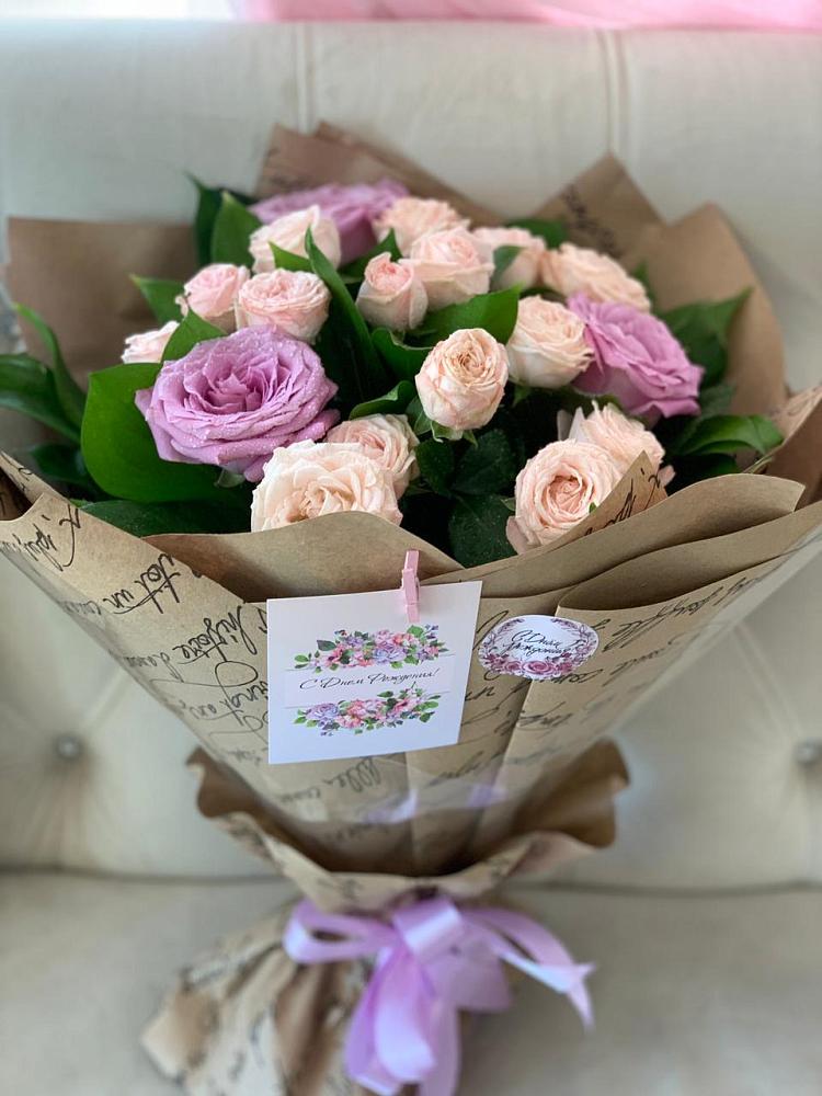 Букет цветов из: Розы в Кумылженской