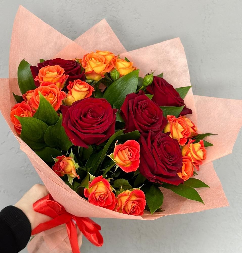 Букет Любовь и восторг в Кумылженской