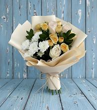 Букет цветов из:  Розы и Хризантемы в Кумылженской
