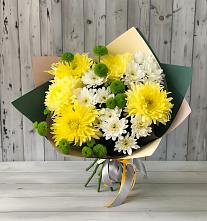 Букет цветов из:  Хризантемы в Кумылженской