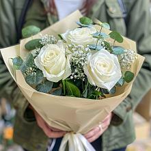Букет цветов из:  Розы #REPLACE_PRED# Кумылженской