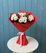 Букет цветов из:  Хризантемы #REPLACE_PRED# Кумылженской