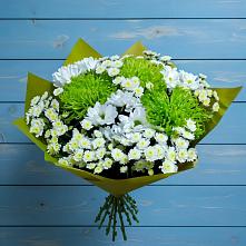 Букет цветов из:  Хризантемы в Кумылженской