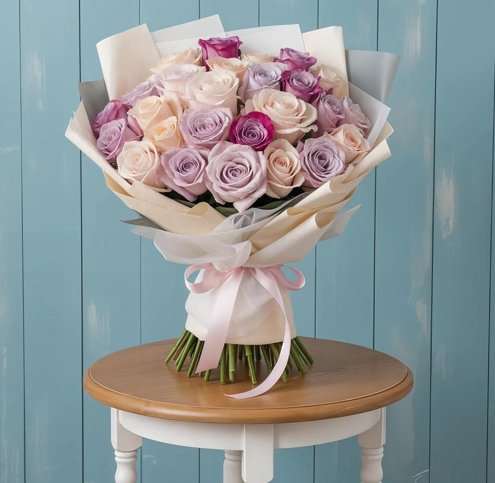 Букет цветов из: Розы в Кумылженской