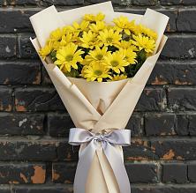 Букет цветов из:  Хризантемы #REPLACE_PRED# Кумылженской