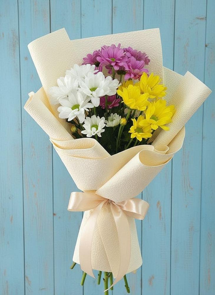 Букет цветов из: Хризантемы в Кумылженской