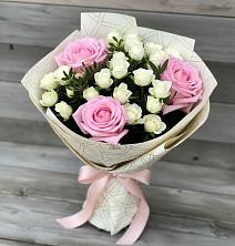 Букет цветов из:  Розы в Кумылженской