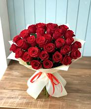 Букет 29 Красных роз в Кумылженской