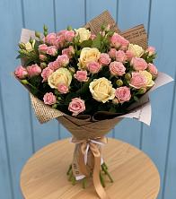 Букет цветов из:  Розы в Кумылженской