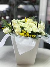 Композиция бриллиант в Кумылженской Цветочная композиция из Розы в Кумылженской