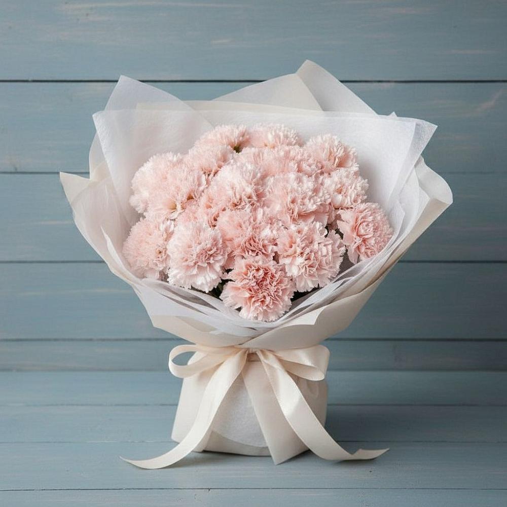 Букет цветов из: Гвоздики в Кумылженской