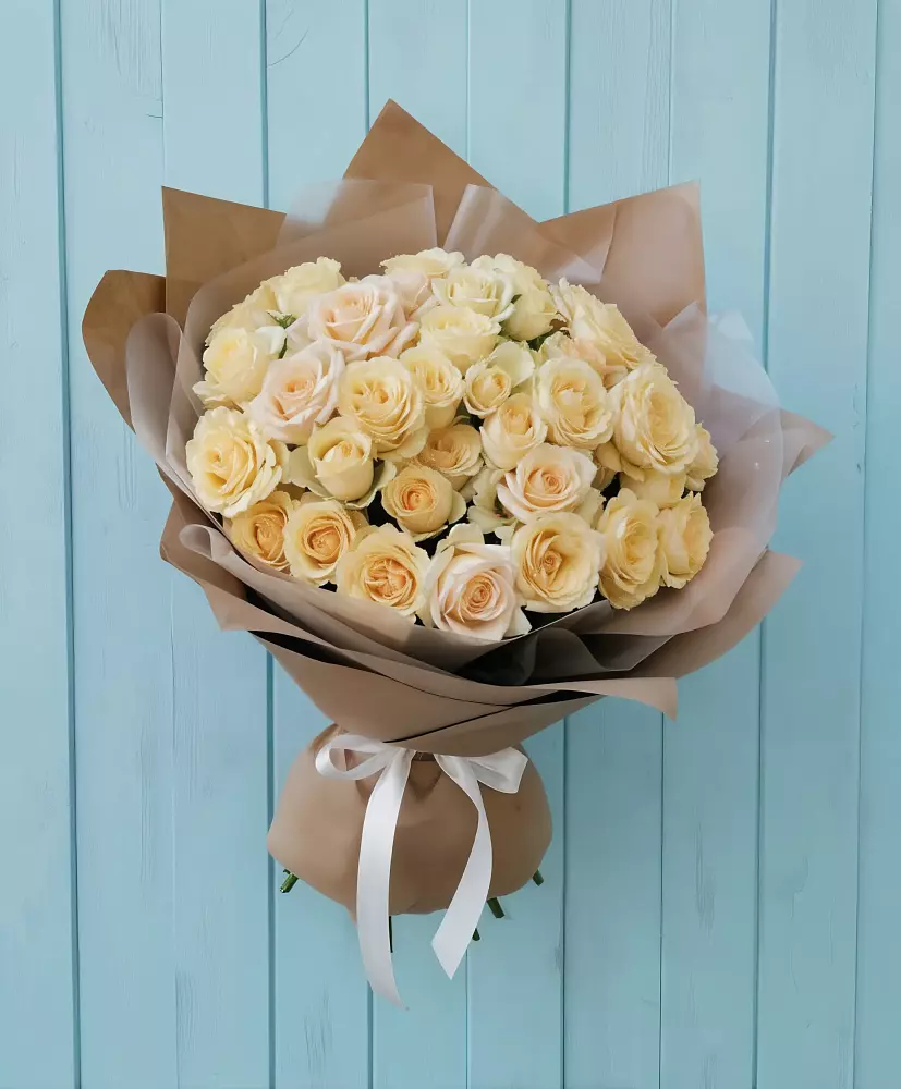 Букет Кремовое облако в Кумылженской