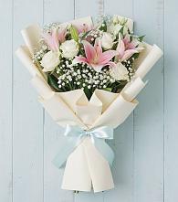 Букет цветов из:  Лилии в Кумылженской